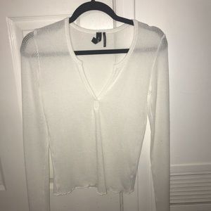 White long sleeve from urban outfitters